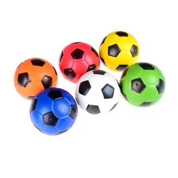 1 buc 10Cm PU burete anti-stres minge bouncy fotbal copil jucărie de sport în aer liber copii joc amuzant gadget