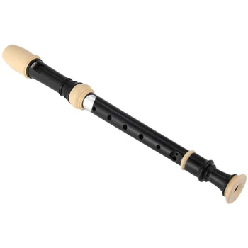 1 BUC Chineză Tradițională 8 Găuri Flaut de Bambus Verticale Flaut, Clarinet Student Fluiere Instrument Muzical din Lemn de Culoare Pentru Copil Cadou