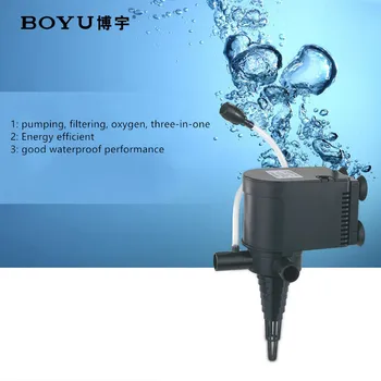 1 bucată pompă cu motor submersibil pentru acvariu BOYU SP-1800 multifunctional acvariu pompe de apă rezervor de pește filtru pompa de pompa de aer