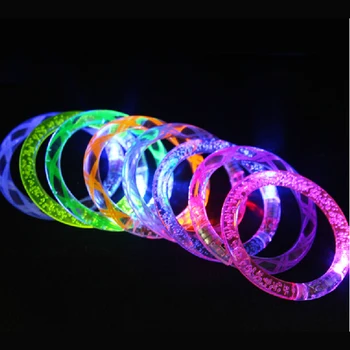1 Lumina-Up Acrilice Bratara Bratara LED Intermitent Strălucire Clipește Rave Poarte ca copii jucarii copii pentru KTV Dance Party Decor