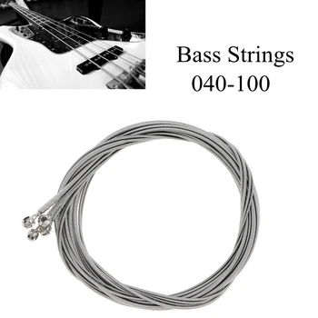 1 Set Bas, Siruri de caractere de Oțel Cablu de 040-100 pentru 4 Corzi Chitara Bass Electrica Instrumente Muzicale