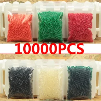 10000pcs/sac 11 tipuri de culoare de cristal noroi cristal pământ burete de cristal margele colorate de ceramică bubble margele culturile de cultivare