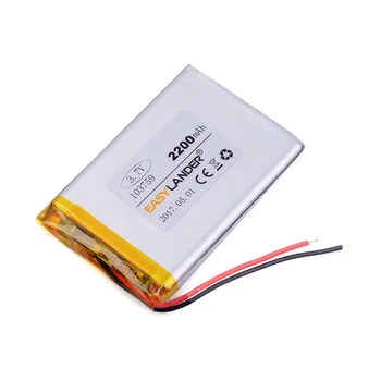 103759 3.7 V 2200mAh baterie Reîncărcabilă li-Polimer Baterie Pentru tableta pc DVR E-BOOK MP5 power bank telefon 103860 903759 DVD