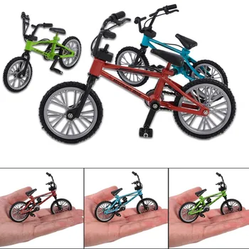 18:1 Retro Aliaj Mini Finger BMX Biciclete de Asamblare Biciclete Model Jucării, Gadget-uri Cadou Jucarii Model Portabil Mini Bicicleta Pentru Copil
