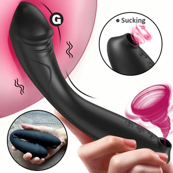 20 de Moduri de Clitoridian Suge Vibratorul pentru Femei Clitoris Stimulator Fraier Vagin G-Spot Moale Penis artificial Masturbari Sex Jucărie Bun pentru Femeie