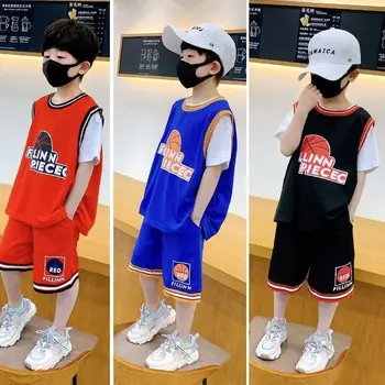 2021 Copii Seturi Real Sociedad uniforme băieți și fete tricouri sport copii+pantaloni scurți, treninguri de Baschet haine set
