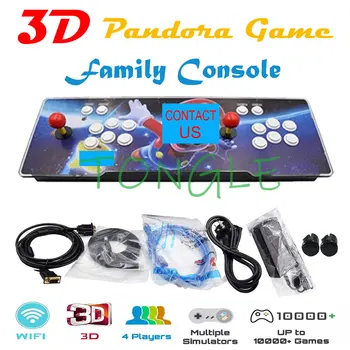2022 Pandora 3d Wifi Arcade Cutie 8000 In 1 Consola Salva Funcție Multiplayer Joystick-ul Joc Arcade Cabinet 4 Player Arcade Machine