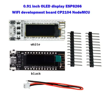 3.3 V, 5V 0.91 inch Display OLED ESP8266 CP2104 Wireless WiFi Consiliul de Dezvoltare Module USB Micro DIY Kit pentru Arduino NodeMCU