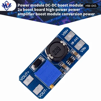 5pcs/lot reglabil DC power boost modul 2a rapel bord MicroUSB de mare putere amplificator șablon de alimentare auto/power bank/usb