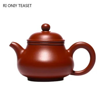 90ml Yixing Capacitate Mică Violet Ceainic de Lut Autentice, lucrate Manual de Ceai Minereu Brut Dahongpao Frumusete Ceainic Chinezesc Zisha Set de Ceai