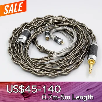 99% Argint Pur Paladiu + Grafen Aur Casti de Protectie Cablu Pentru Letshuoer S12 IEM JH AUDIO 3X PRO JH5 JH7 JH10X3