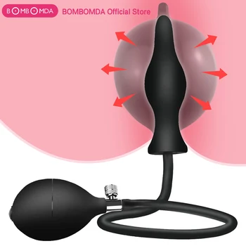 Anal Plug Jucarii Sexuale Extensibil Anal Prize Vestibular Gonflabile Dilatator Anal Masturbator Jucărie Sexuală pentru bărbați și Femei, Amal Prize