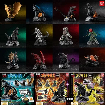 Bandai Veritabil Monstru Gashapon Jucării Mothra Gigan King Ghidorah Rodan Figurina Model Desktop Ornament Jucarii