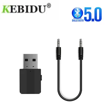 Bluetooth 5.0 Adaptor USB Transmițător Receptor TV 2 In 1 Bluetooth Adaptoare Wireless Pentru PC Kit Auto cu Comutator Buton