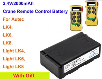 Cameron Sino 2000mAh Macara Telecomanda Baterie ARB-LBM02M, LBM02MH pentru Cetsa Lumina LK4, Lumina LK6, Lumina LK8, LK4, LK6, LK8