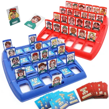 CARE Este Tabla de Joc Distractiv ce Spui Cred ca Personaj de Carte de Joc de Bord, Familie, Copii, Jocuri de societate-Mamă-copil Învățământ Jucării Desktop