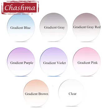 Chashma Brand de Calitate Anti Reflexie MR-8 UV 400 de baza de Prescriptie medicala 1.61 Index Tentă Lentile Roz Violet Lentile de contact Colorate Gri