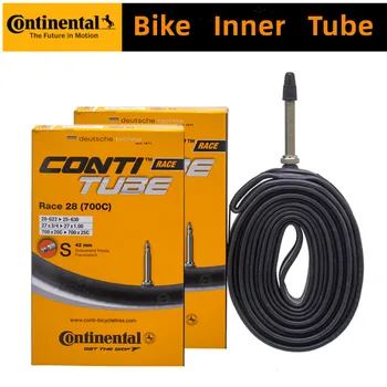Continental Road Bike Tub Interior 700x20/23/25C Grand Cursa 28 Presta FV 42/60/80mm Curse de Biciclete Tub de Sarcini Componente