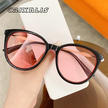 CRIXALIS Supradimensionat ochelari de Soare pentru Femei 2023 Tendință Gradient de Design de Ochelari de Soare Pentru Femei Vintage Anti Orbire Nuante Femei UV400