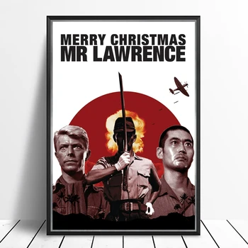 Crăciun Fericit Domnule Lawrence (1983) Poster Britanic-Japonez De Film David Bowie Tom Conti Ryuichi Sakamoto Film De Arta De Imprimare Cadou