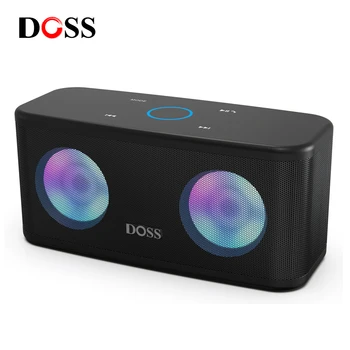DOSS SoundBox Plus Portabile fără Fir Bluetooth Boxe TWS Stereo Bass Control Tactil Calculator PC Calculator Cutie de Sunet Boxe Muzica