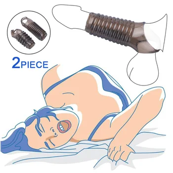 Două Inele Vibratoare Penis Cock Ring Jucarii Sexuale pentru Barbati Intarziere Ejaculare Cockring Sexy Bunuri Vibrator pentru Adulți de sex Masculin Gay 18