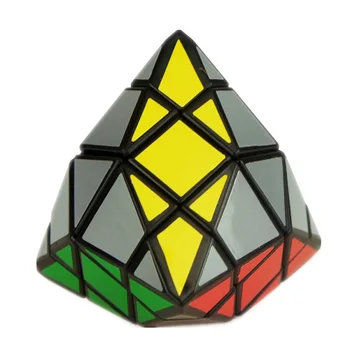 DS 4-Colt-Dimensiune Cub Magic 4 Colț Viteza de Puzzle Cuburi de Jucărie de Învățământ Teaser Creier Intortocheat Puzzle cubo magico Jucărie