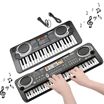 Electronic Tastatură De Pian Pentru Copii Multifunctional Electronice Organe De Educație Timpurie Instrumente Muzicale Cu Microfon