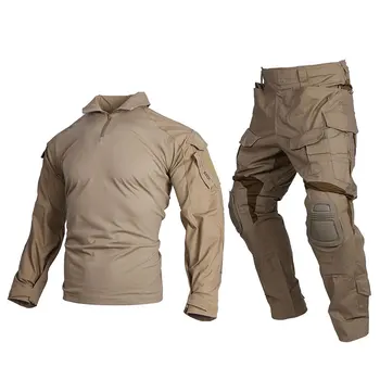 Emersongear Tactice G3 Uniformă de Luptă Seturi Mens Shirt Pantaloni Topuri Datoria Cargo Pantaloni de Camuflaj Costume de Vânătoare în aer liber Milsim CB