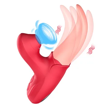 Femeie Vibrator Care Suge Puternic Stimulator Clitoris Sex Oral Suge Limba Lins Vibratoare Biberon Jucarii Sexuale Pentru Femei