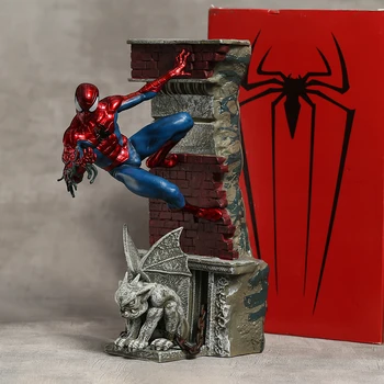 Figural Disney Marvel Spider-Man: De Departe De Casă Spiderman Figura De Colectie Model De Jucărie Statuie Papusa