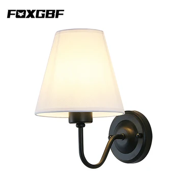 FOXGBF LED-uri de Perete Sconces de Iluminat Interior Lampă de Perete Contemporane Montat Lampa Cu carcasă din Aluminiu pentru Interior Dormitor Hotel Lumina