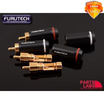 Furukawa original furutech alfa proces FP-126 placat cu aur audiofil Conector RCA Mufă audio HiFi cu mufă de cablu de sârmă OD ≤7mm