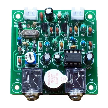 Hot Radio 40M CW unde Scurte Transmițător Receptor Versiunea 4.1 7.023-7.026 MHz QRP Pixie Kituri DIY cu Buzzer de Emisie-recepție