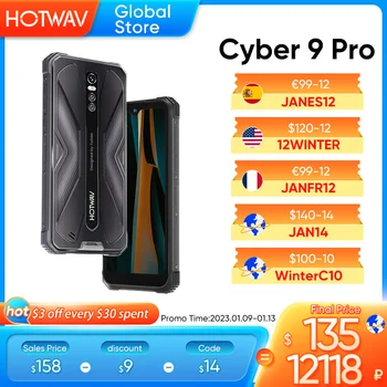 Hotwav Cyber 9 Pro 4G Smartphone Accidentat Helio P60 Octa Core 6.3