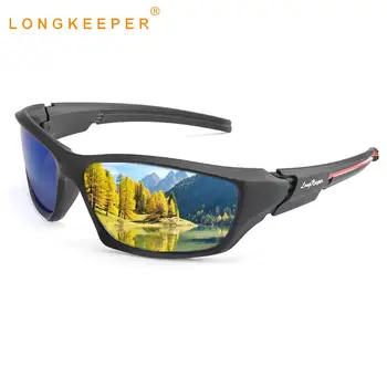 LongKeeper Moda ochelari de Soare Polarizat Bărbați Femei de Lux de Brand Designer de Epocă de Conducere Ochelari de Soare Ochelari de sex Masculin Nuante UV400