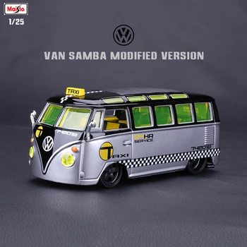 Maisto 1:25 Hot NOU stil Volkswagen Bus Samba model de Aliaj de turnare model de simulare auto decor colecție cadou jucărie