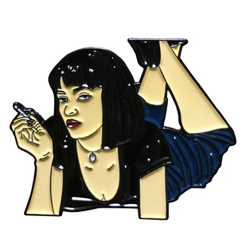 Mia Wallace Pulp Fiction Personalizate Email Pin