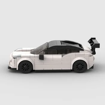 MOC Te-sla Model 3 Blocuri Cu Asambla Compatibil Lego Model Auto Cadou Jucarii