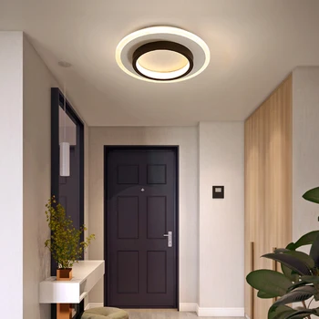 Modernă cu LED-uri Lampă de Tavan pentru Camera de zi Dormitor Interior Culoar Lumini Plafon pentru Coridor Balcon Interior Decor corp de Iluminat