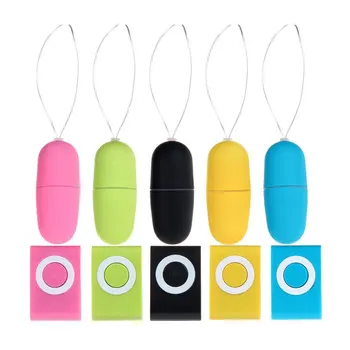 MP3 de Control de la Distanță Vibratoare Sari Ou 20 Viteze Wireless Vibrator Glonț Sex Adult Produse Jucării pentru Femeie