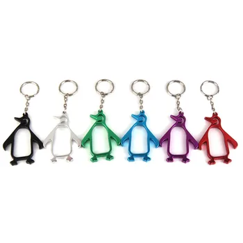 Multe 100buc Drăguț Gadget-uri în Formă de Pinguin Deschizator de Bere din Aliaj de Aluminiu Deschizator de Sticle Brelocuri în aer liber Camping Unelte
