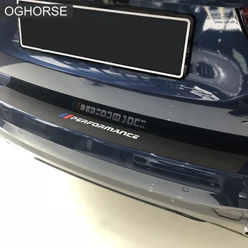 Noua Performanță Cauciuc Auto Bara Spate Tapiterie Garda Placă de Uzură Protector Autocolant Capac Protecție Pentru BMW X3 G01 2018 Accesorii