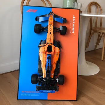 NOUA Tehnică 42141 Mclaren de Formula 1 Cursa de masini Modelul Cladirii Kit Bloc de Auto-blocare Cărămizi MOC Jucării pentru copii, cadou de Ziua de nastere