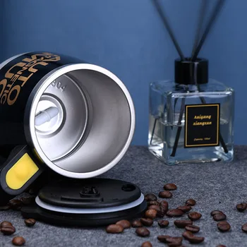 Noul Automat De Auto Agitare Magnetică Cană Din Oțel Inoxidabil 304 De Cafea Cu Lapte De Amestecare Cupa Creative Blender Inteligent Mixer Termică Cupe