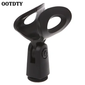 OOTDTY Microfon Flexibil Mic Stand de Accesorii Clemă de Plastic Clip Titularul Muntele Negru