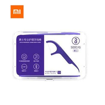 original Xiaomi Soocare Atei Dentare de zi cu Zi de Curățare Dinte Profesionale Extrafin Ata Dentara 50pcs/cutie calitate de top