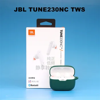 Pentru JBL TUNE230NC TWS fără Fir Bluetooth Casti Proteja Capacul Usoare Caz rezistent la Impact, Impermeabil Silicon Moale Caz