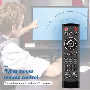 Pentru Smart TV, Air Mouse Giroscop de Control de la Distanță pentru Android TV Box T1 Pro 2.4 G Wireless Control Vocal cu 29 de Taste pentru Televiziune
