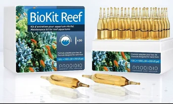 PRODIBIO BioKit Reef 30 fiole Bio Digest BIOPTIM IODI+ BOOSTER 6 în 1 pentru Marin Acvariu Program de Îngrijire